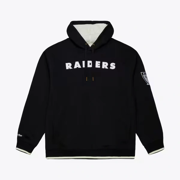 Oakland Raiders Black Team Legacy Fleece Hoodie