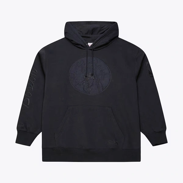 Boston Celtics Black Phantom Fleece Hoodie
