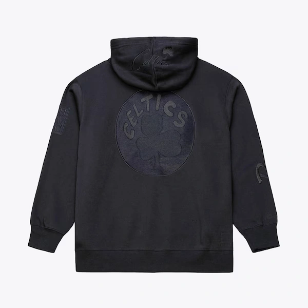 Boston Celtics Black Phantom Fleece Hoodie