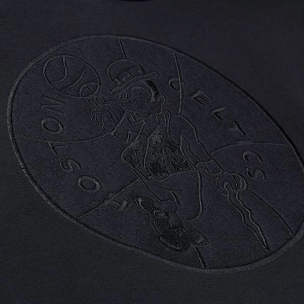 Boston Celtics Black Phantom Fleece Hoodie