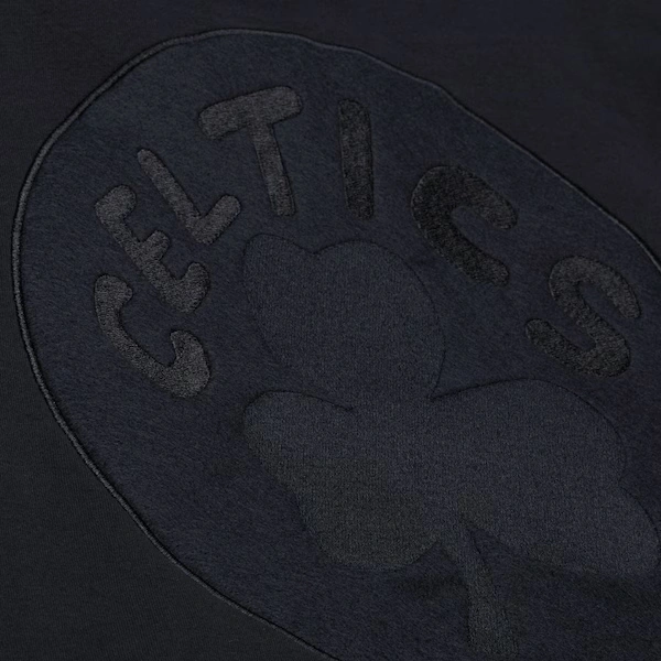 Boston Celtics Black Phantom Fleece Hoodie