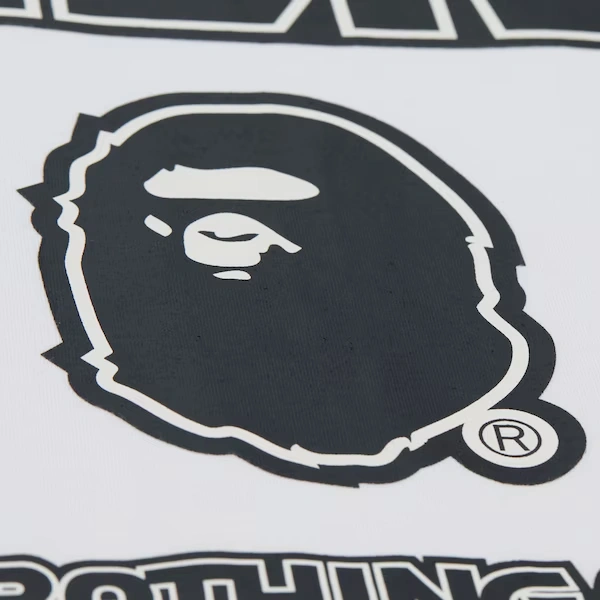 New Jersey Nets White M&N x BAPE T-Shirt