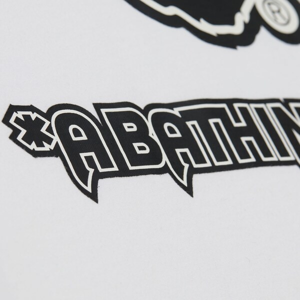 New Jersey Nets White M&N x BAPE T-Shirt