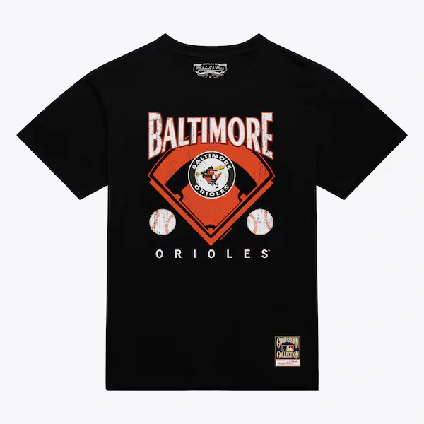 Baltimore Orioles Black Outfield T-Shirt