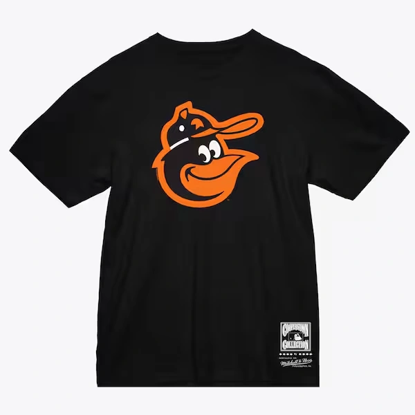 Baltimore Orioles Black Basic Logo T-Shirt