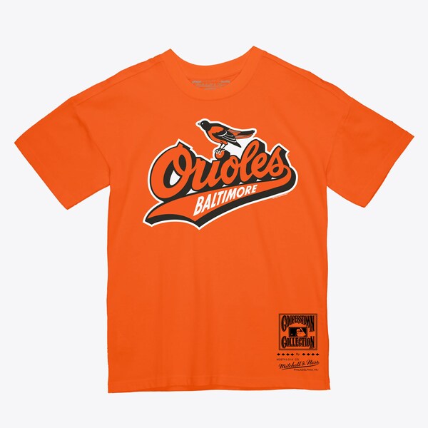 Baltimore Orioles Orange Basic Logo T-Shirt
