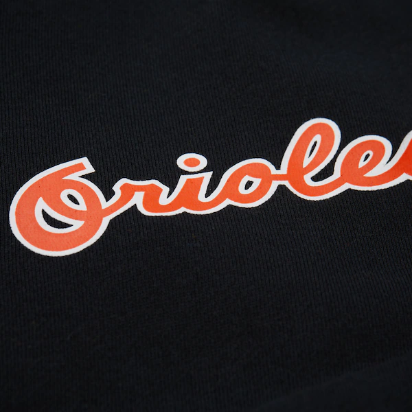 Baltimore Orioles Black Cooperstown Team Origins Fleece Pullover Hoodie 6 Baltimore Orioles Black Cooperstown Team Origins Fleece Pullover Hoodie