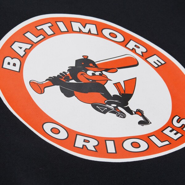 Baltimore Orioles Black Cooperstown Team Origins Fleece Pullover Hoodie 8 Baltimore Orioles Black Cooperstown Team Origins Fleece Pullover Hoodie