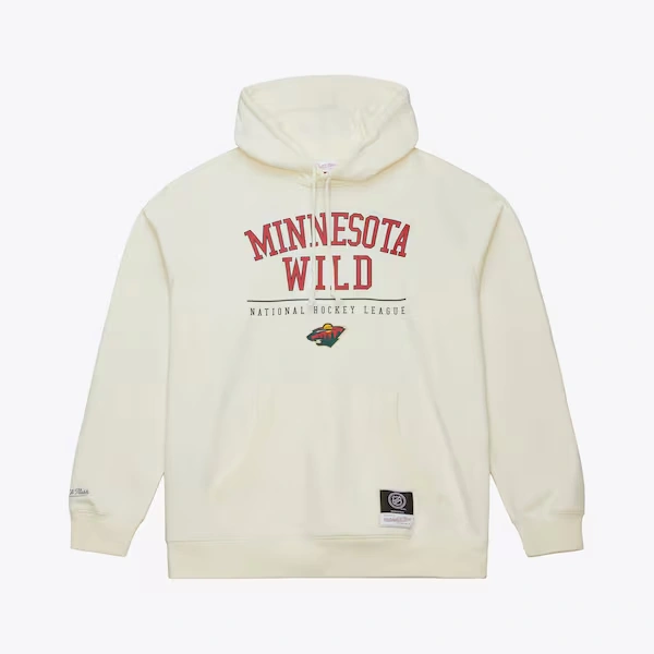 Minnesota Wild Cream Walk-Off Fleece Hoodie