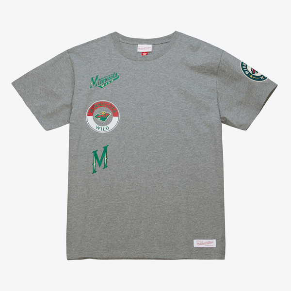 Minnesota Wild Heather Gray City T-Shirt