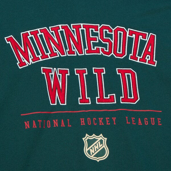 Minnesota Wild Green Retro Fleece Pullover Hoodie 5 Minnesota Wild Green Retro Fleece Pullover Hoodie