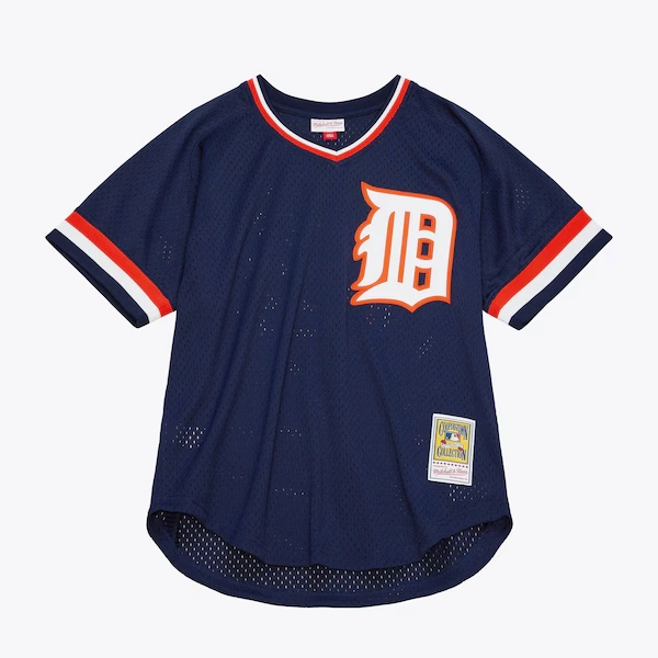 Jack Morris Detroit Tigers 1984 Navy Batting Practice Authentic Jersey
