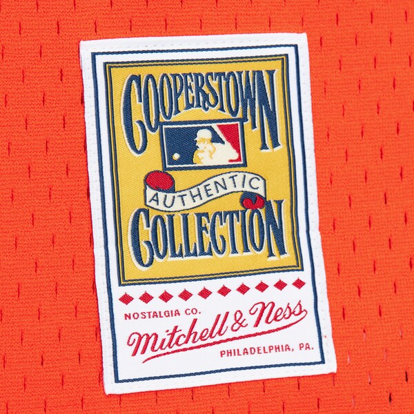 Kirk Gibson Detroit Tigers 1993 Orange Authentic Button Front Jersey