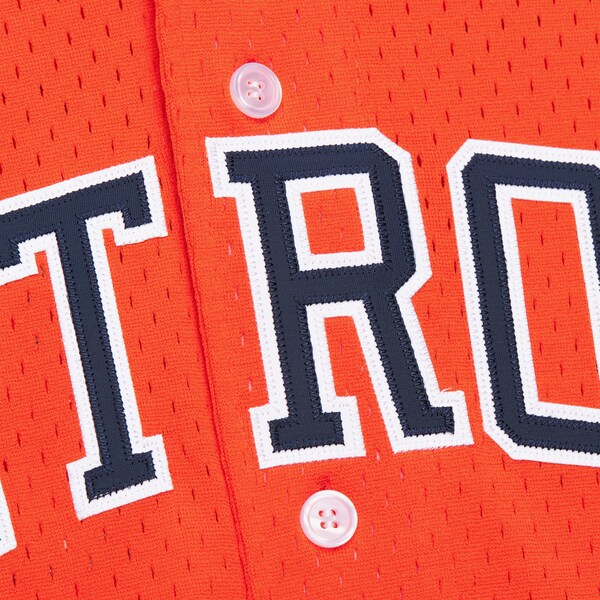 Kirk Gibson Detroit Tigers 1993 Orange Authentic Button Front Jersey