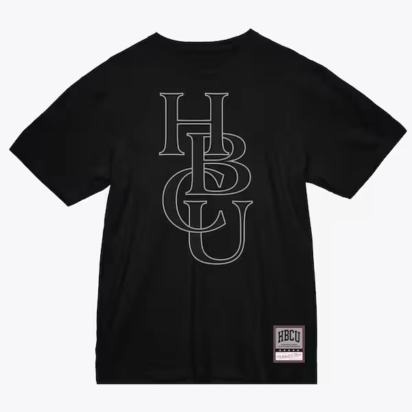 HBCU Black Linked Lockup T-Shirt