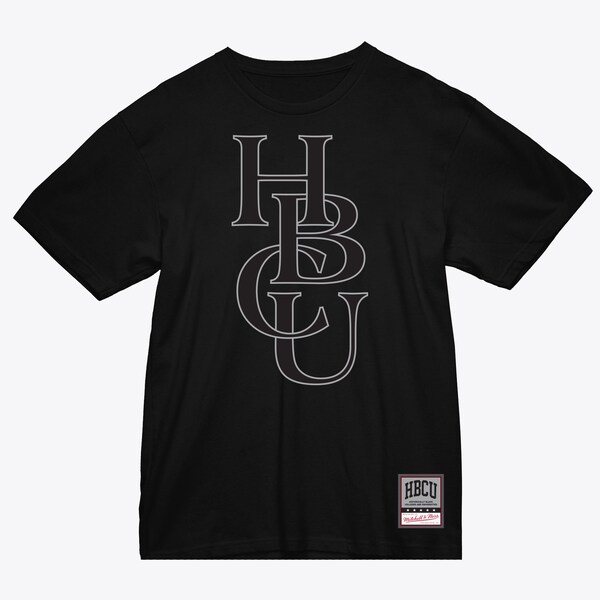 HBCU Black Linked Lockup T-Shirt