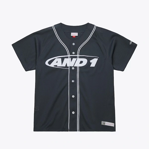 AND1 Black M&N x Baseball Jersey