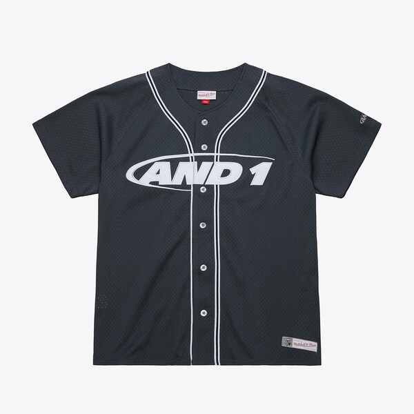 AND1 Black M&N x Baseball Jersey