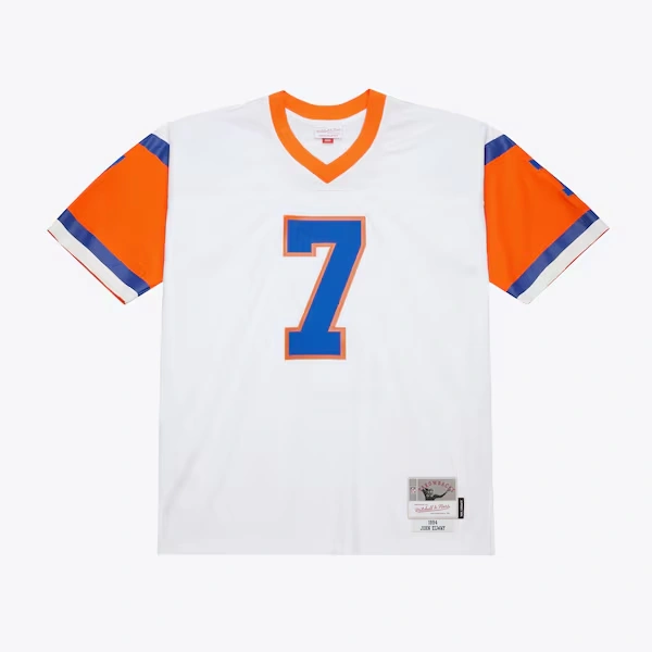 John Elway Denver Broncos 1994 White Legacy Jersey