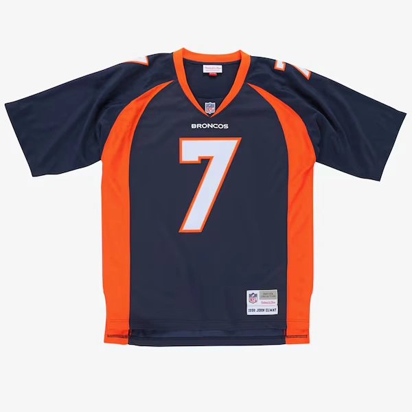 John Elway Denver Broncos 1998 Navy Legacy Jersey