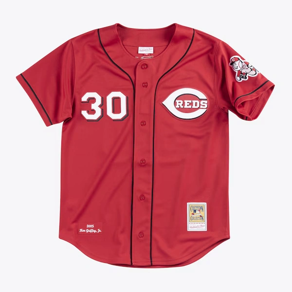 Ken Griffey Jr. Cincinnati Reds 2005 Red Authentic Jersey