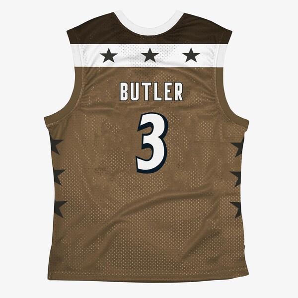 Caron Butler Washington Wizards 2007-08 Gold Swingman Player Jersey 3 Caron Butler Washington Wizards 2007-08 Gold Swingman Player Jersey