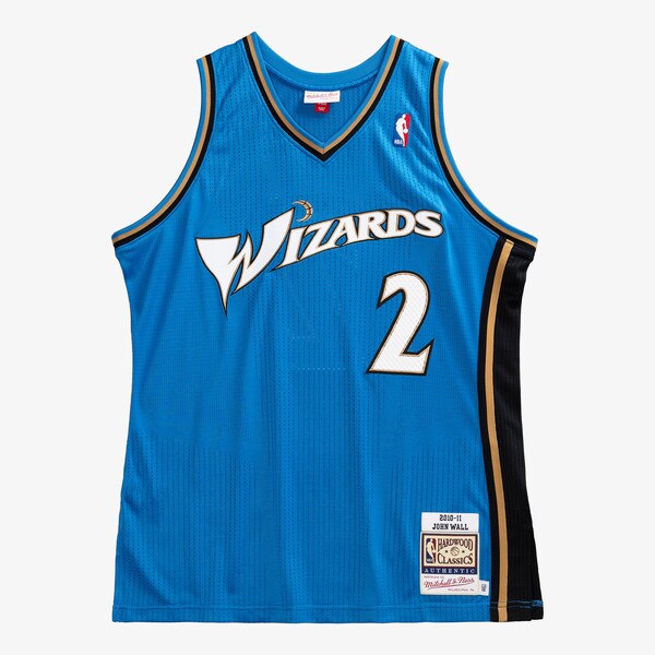 John Wall Washington Wizards 2010-11 Blue Authentic Jersey