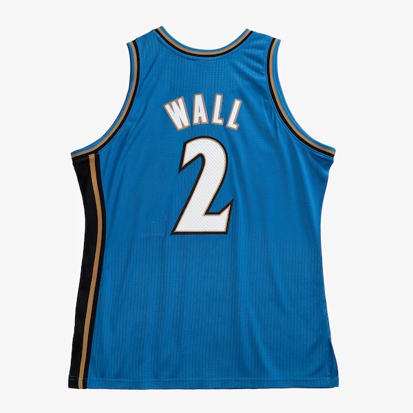 John Wall Washington Wizards 2010-11 Blue Authentic Jersey 3 John Wall Washington Wizards 2010-11 Blue Authentic Jersey