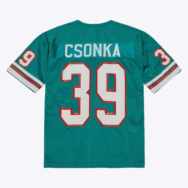 Larry Csonka Miami Dolphins 1973 Aqua Authentic Jersey 3 Larry Csonka Miami Dolphins 1973 Aqua Authentic Jersey