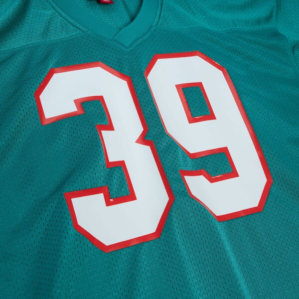 Larry Csonka Miami Dolphins 1973 Aqua Authentic Jersey 4 Larry Csonka Miami Dolphins 1973 Aqua Authentic Jersey
