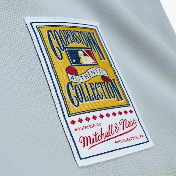 Pete Rose Cincinnati Reds 1975 Gray Authentic Jersey