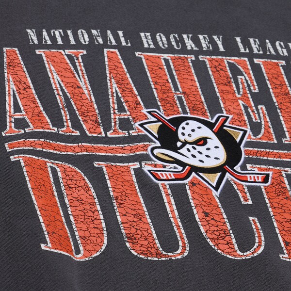 Anaheim Ducks Charcoal Downtown Fleece Sweatshirt 5 Anaheim Ducks Charcoal Downtown Fleece Sweatshirt