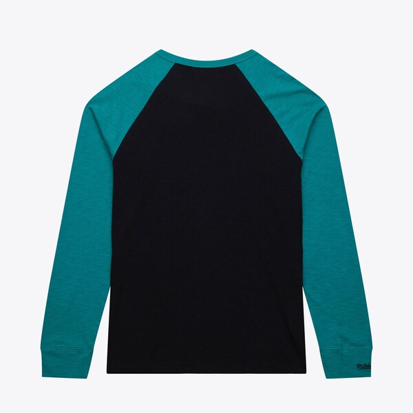 Anaheim Ducks Black Vintage Logo Legendary Slub Long Sleeve T-Shirt 3 Anaheim Ducks Black Vintage Logo Legendary Slub Long Sleeve T-Shirt