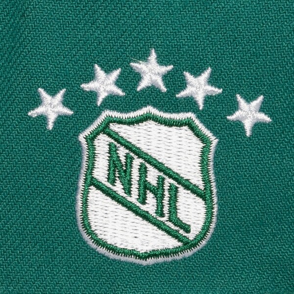 Anaheim Ducks Teal Pipe Snapback Hat