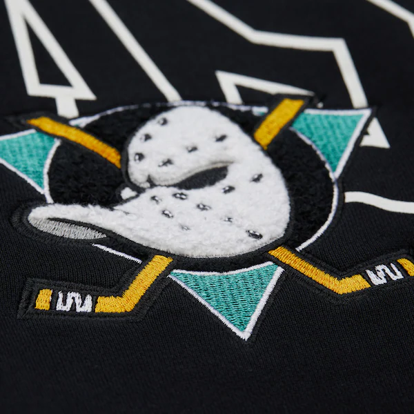 Anaheim Ducks Black Logo Over Pullover Hoodie 4 Anaheim Ducks Black Logo Over Pullover Hoodie