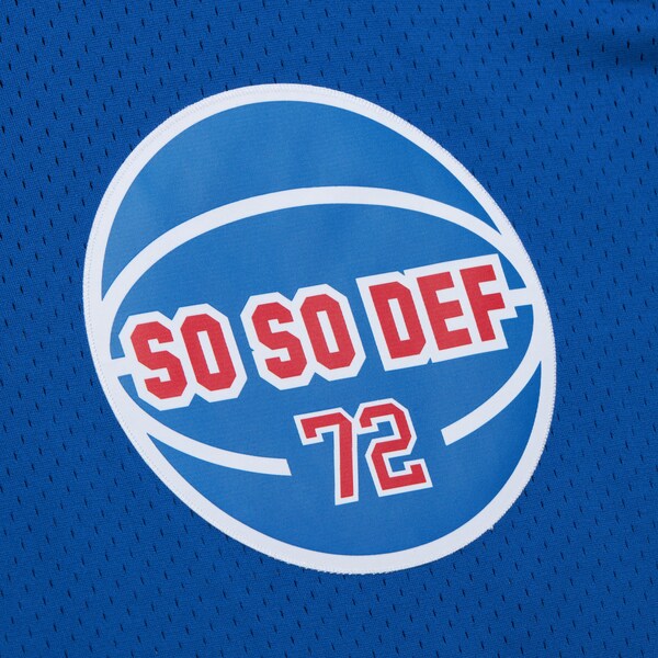 M&N x AOHH Blue 50th Anniversary of Hip-Hop So So Def Fashion Jersey