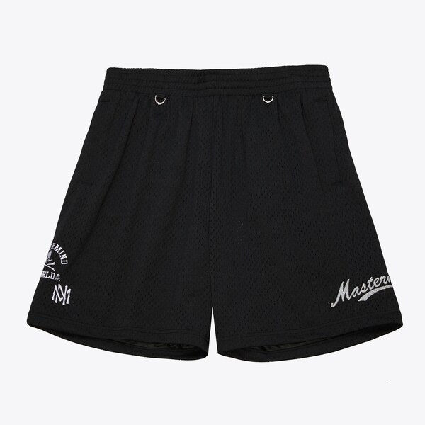 Mitchell & Ness Black Mastermind Mesh Shorts