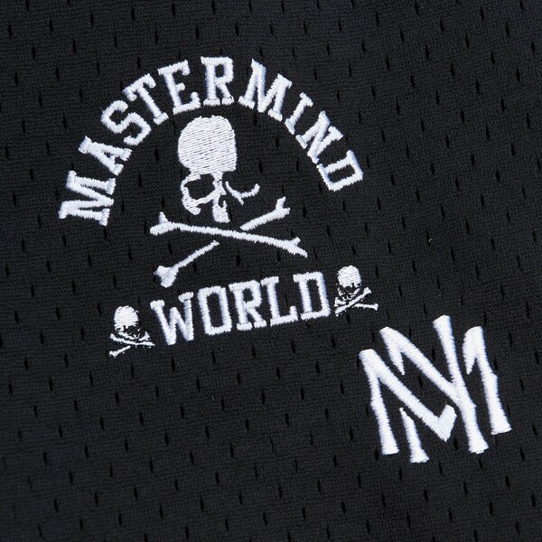Mitchell & Ness Black Mastermind Mesh Shorts