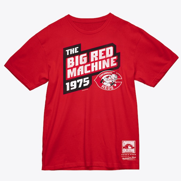 Cincinnati Reds Red Big Machine T-Shirt