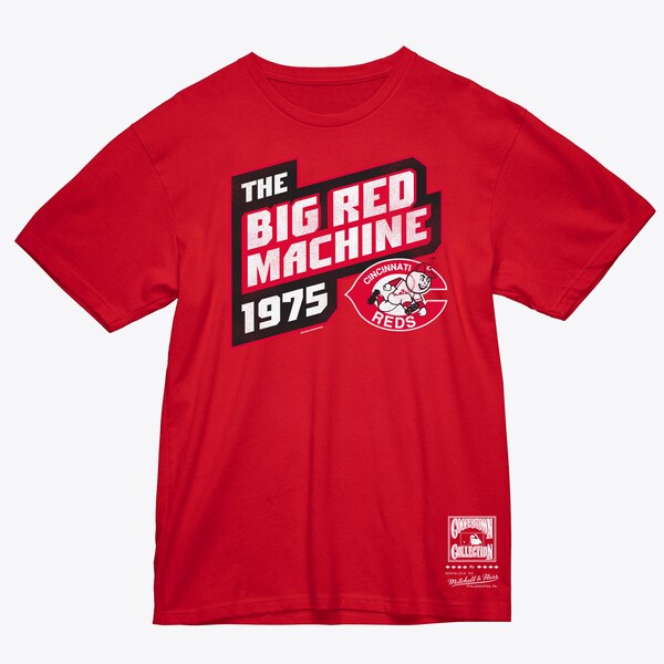 Cincinnati Reds Red Big Machine T-Shirt