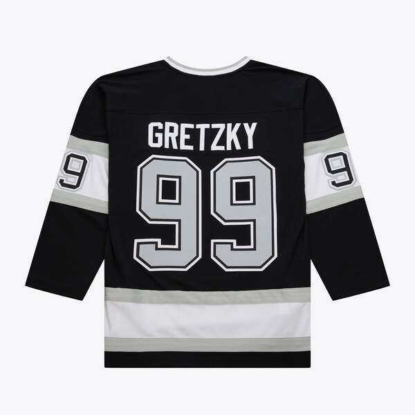 Wayne Gretzky Los Angeles Kings 1992-93 Black Power Play Player Jersey
