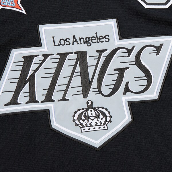 Wayne Gretzky Los Angeles Kings 1992-93 Black Power Play Player Jersey