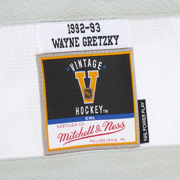 Wayne Gretzky Los Angeles Kings 1992-93 Black Power Play Player Jersey