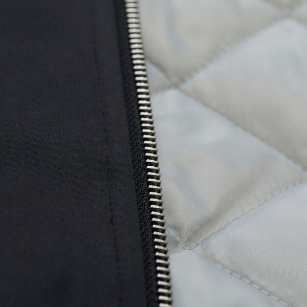 Los Angeles Kings Black Throwback Current Heavyweight Satin Full-Zip Jacket