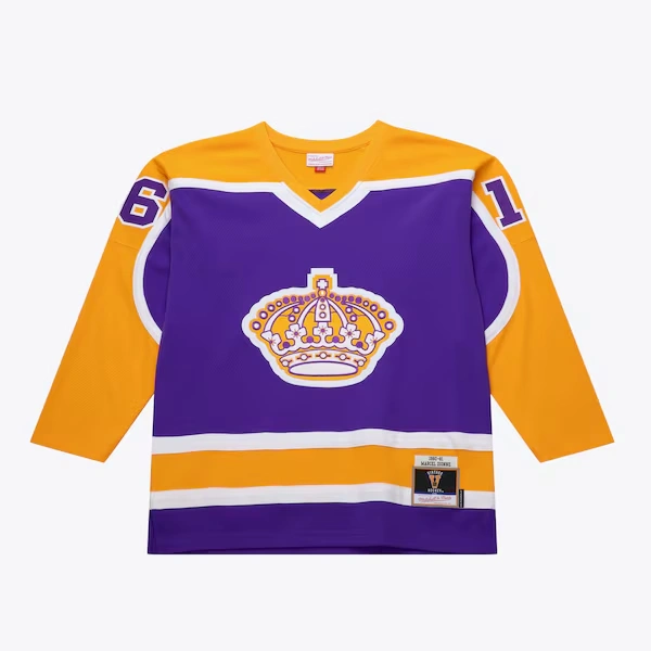 Marcel Dionne Los Angeles Kings 1980-81 Purple Power Play Player Jersey