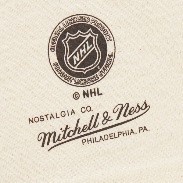 Los Angeles Kings Natural Vintage Hockey Overspray T-Shirt