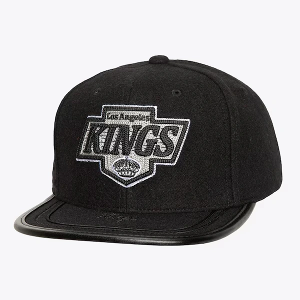 Los Angeles Kings Black Upscale Snapback Hat
