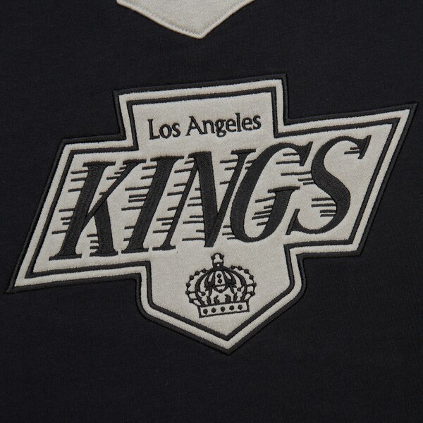 Women's Los Angeles Kings Black Lace-Up Pullover Sweatshirt