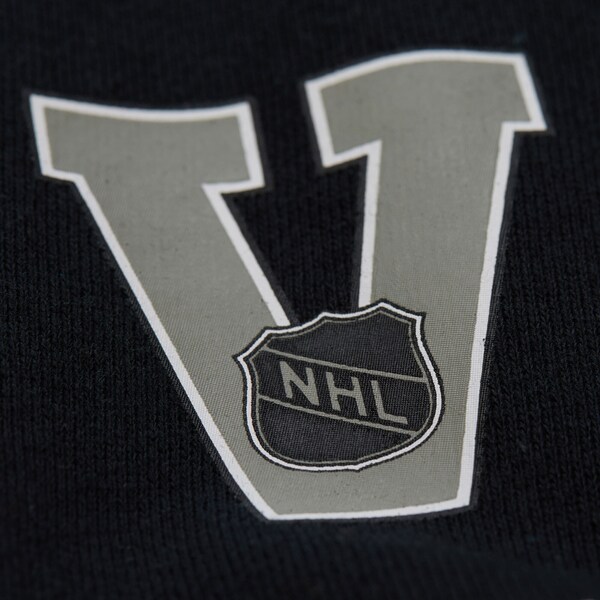 Los Angeles Kings Black Vintage Hockey Team Origins Fleece Pullover Hoodie