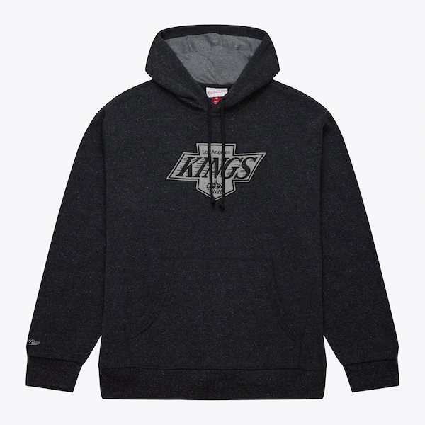 Los Angeles Kings Black Snow Washed Fleece Pullover Hoodie